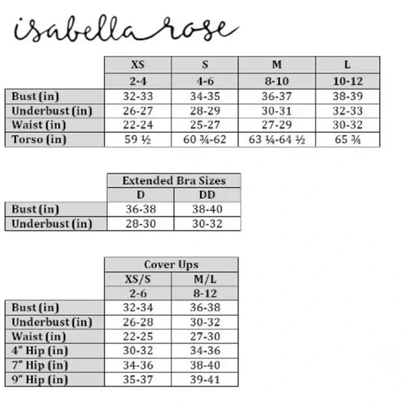 Isabella Rose Liberty Lane Fashion Swim Top with Front Tie NWT Size L - Picture 8 of 8